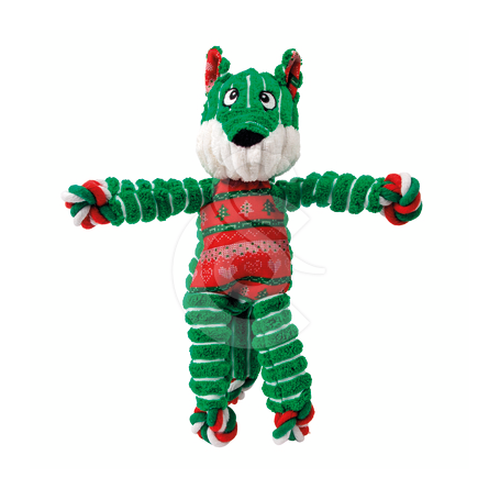 KONG Holiday Floppy Knots Fox
