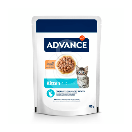 Advance Chat Kitten Poulet Sachet Repas