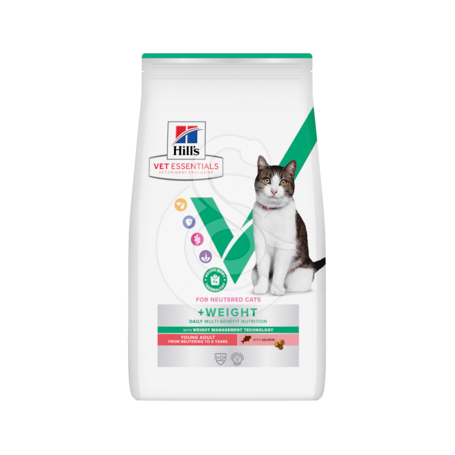 Vet Essentials Chat Multi-Benefit+Weight Young Adult Saumon