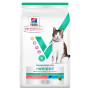 Pack Hill's Vet Essentials Chat Multi-Benefit + Weight Young Adult Thon sac 3 kg avec 12 sachets