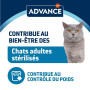 Advance Chat Adult Sterilized Dinde Sachet Repas