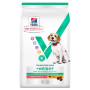 Pack Hill's Vet Essentials Chien Multi-Benefit + Weight Adult 1+ Medium Poulet sac 10 kg avec 12 sachets