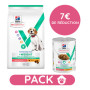 Pack Hill's Vet Essentials Chien Multi-Benefit + Weight Adult 1+ Medium Poulet sac 10 kg avec 12 boîtes