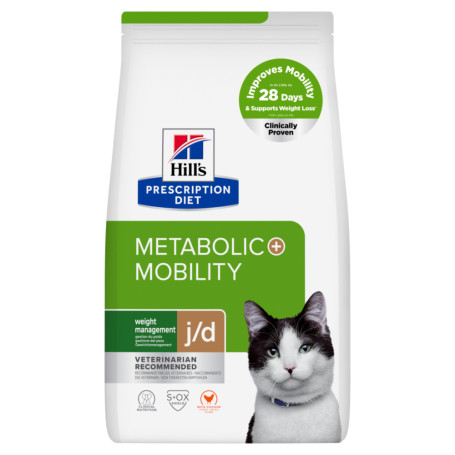 Chat j/d Metabolic + Mobility Poulet