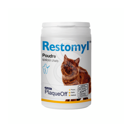 Restomyl PlaqueOff Poudre Chat