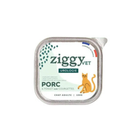 Ziggy Chat Adulte Urologie Porc & Poulet Pâtée