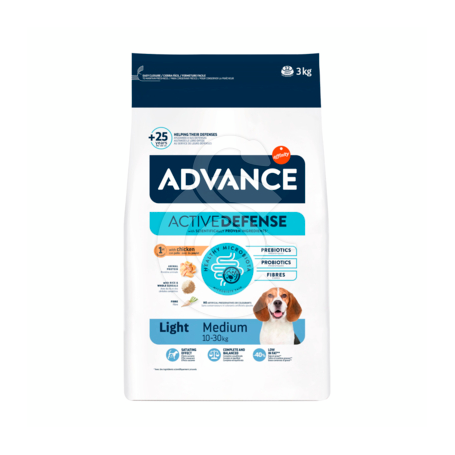 Advance Active Defense Chien Light Medium Poulet