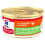 Chat Kitten and Mother Mousse Poulet & Dinde