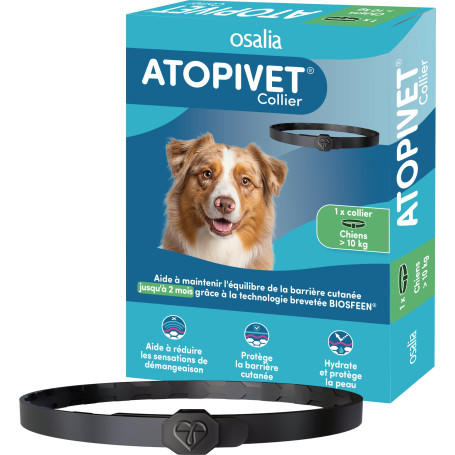 Atopivet Collier Chien  10 kg