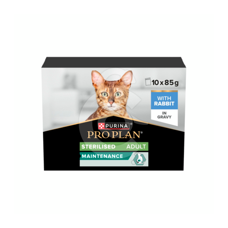 PP Cat Sterilised Adult Maintenance Lapin Sauce Sachet repas