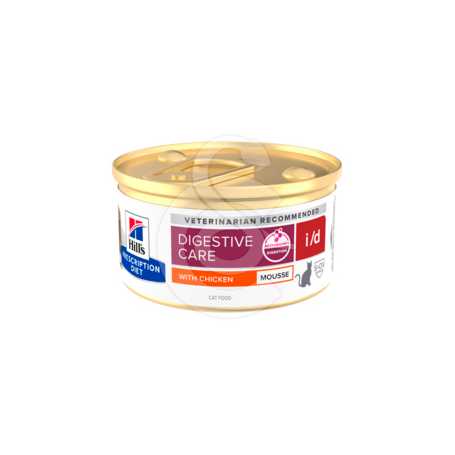 Chat i/d Digestive Care Mousse Poulet Boîte