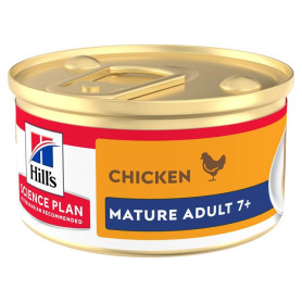 mousse chat adulte poulet