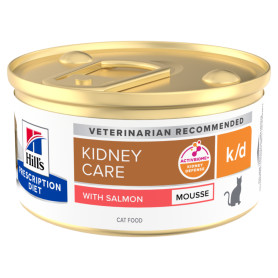 Chat k/d Kidney Mousse Saumon Boîte
