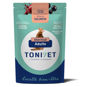 pâté chat adulte stérilisé saumon