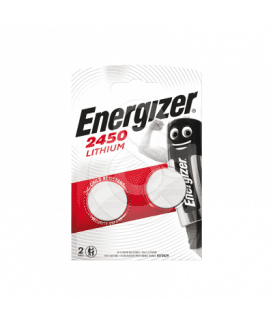 Pile bouton lithium 3V Type CR2450 Energizer
