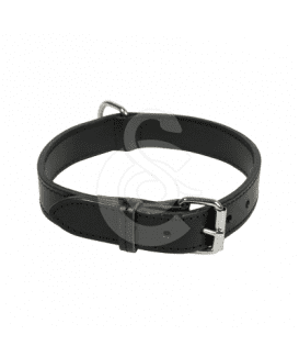 Collier cuir doublé