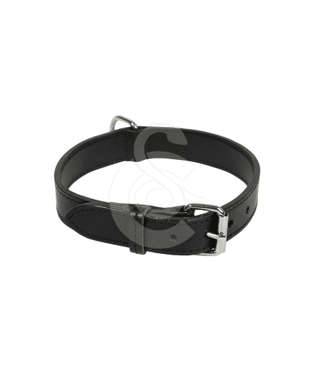 Collier cuir doublé