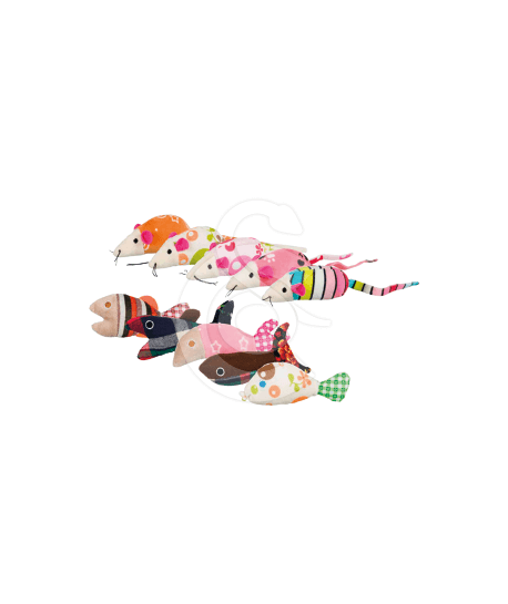 Jouet chat Trixie : souris ou poisson