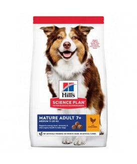 Chien Mature Adult 7+ Medium Poulet