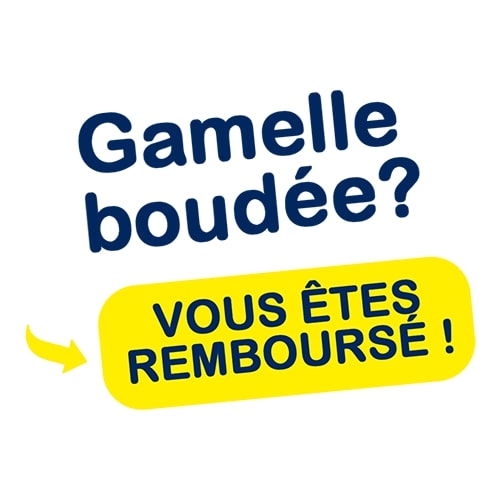 Gamelle boudée ? Vous êtes remboursé ! Logo Gamelle boudée ? Vous êtes remboursé !