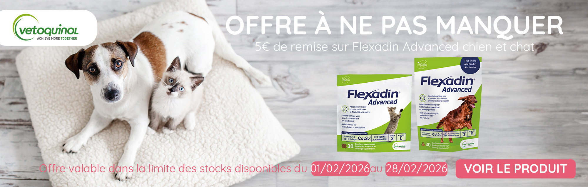 Banniere Vetoquinol Flexadin Fevrier desktop