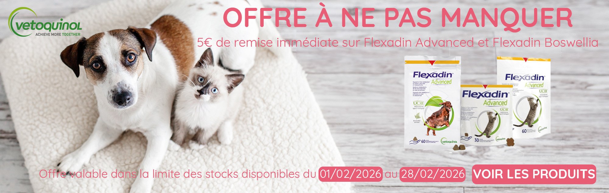 Banniere Vetoquinol Flexadin Fevrier desktop